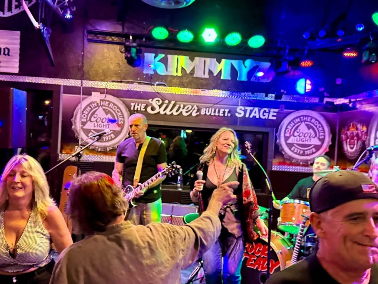 Rock Steady playing for a packed Phoenix bar crowd